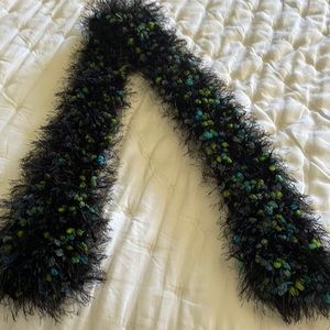 Homemade multi colored scarf
